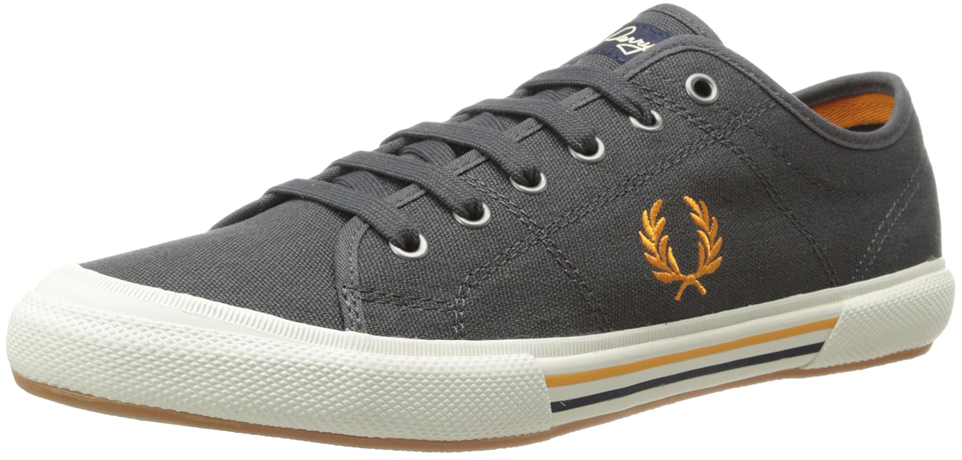 Fred Perry Vintage Tennis Trainers Grey 10 UK : Amazon.co.uk
